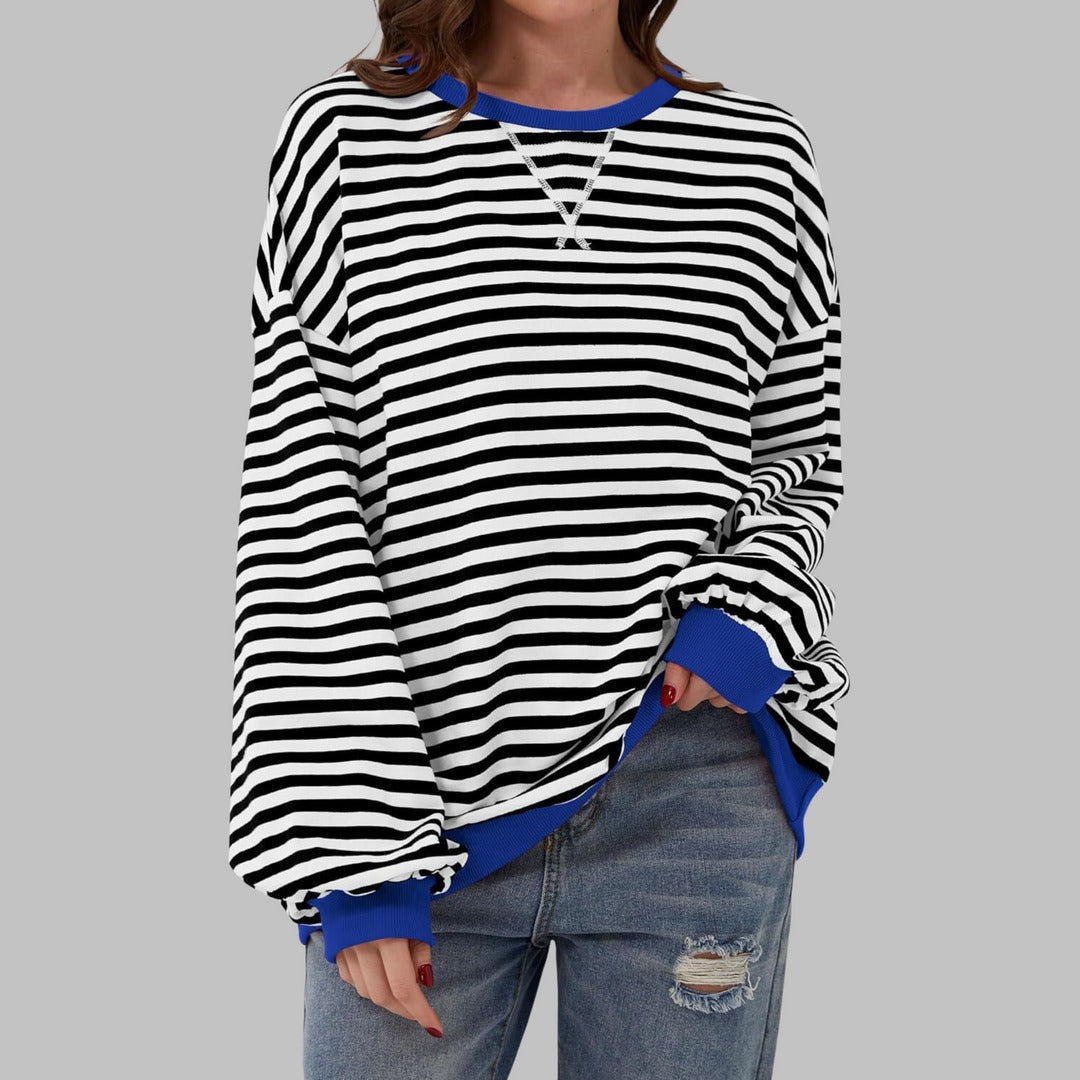FALADO - Casual Striped Sweater