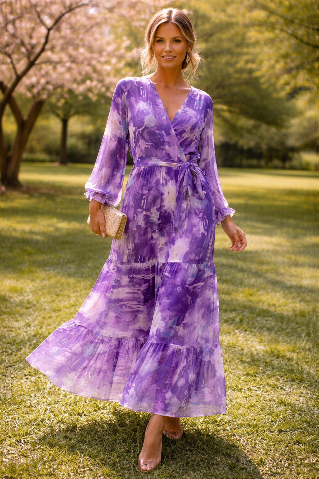 Chloe™ | Floral Wrap Dress