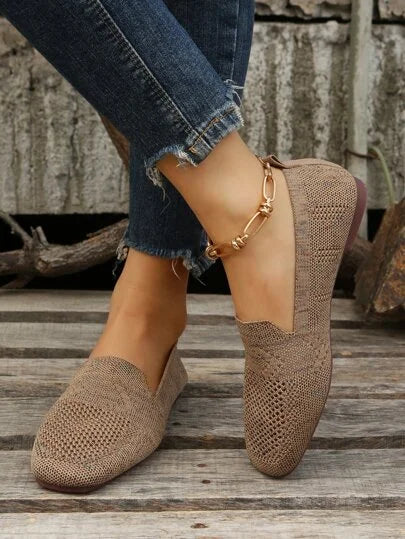 Serena™ | Lightweight Knit Comfort Flats