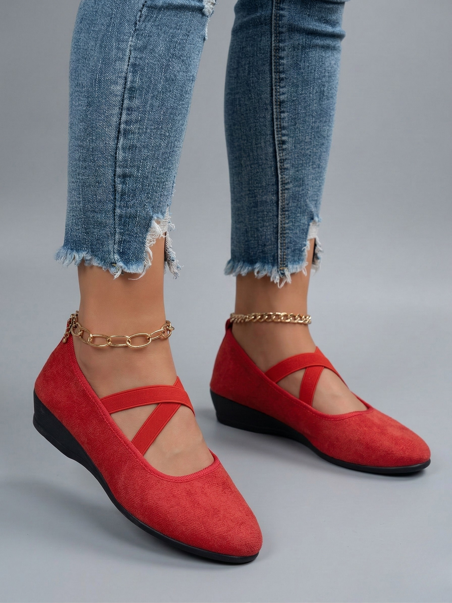 Avora - Closed Wedge Comfort Shoes