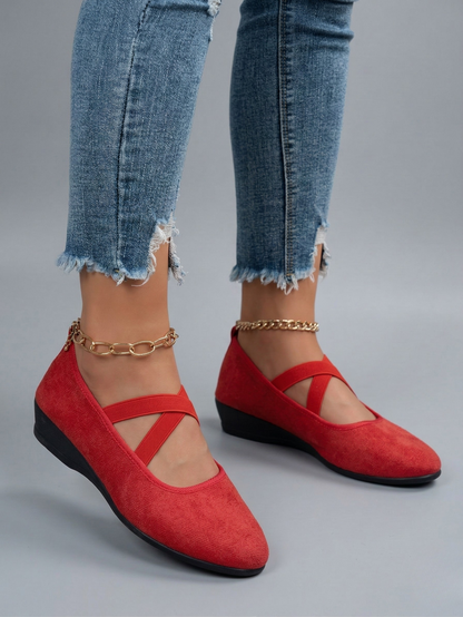 Avora - Closed Wedge Comfort Shoes