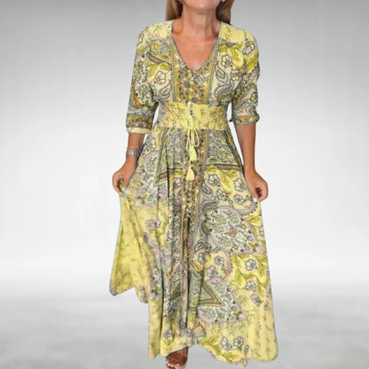 AMARA - BOHEMIAN MAXI DRESS