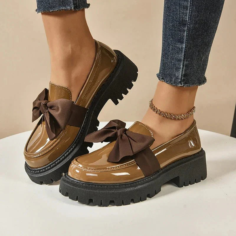Veloria™ - Water-Resistant Platform Moccasins