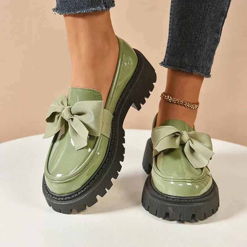 Veloria™ - Water-Resistant Platform Moccasins