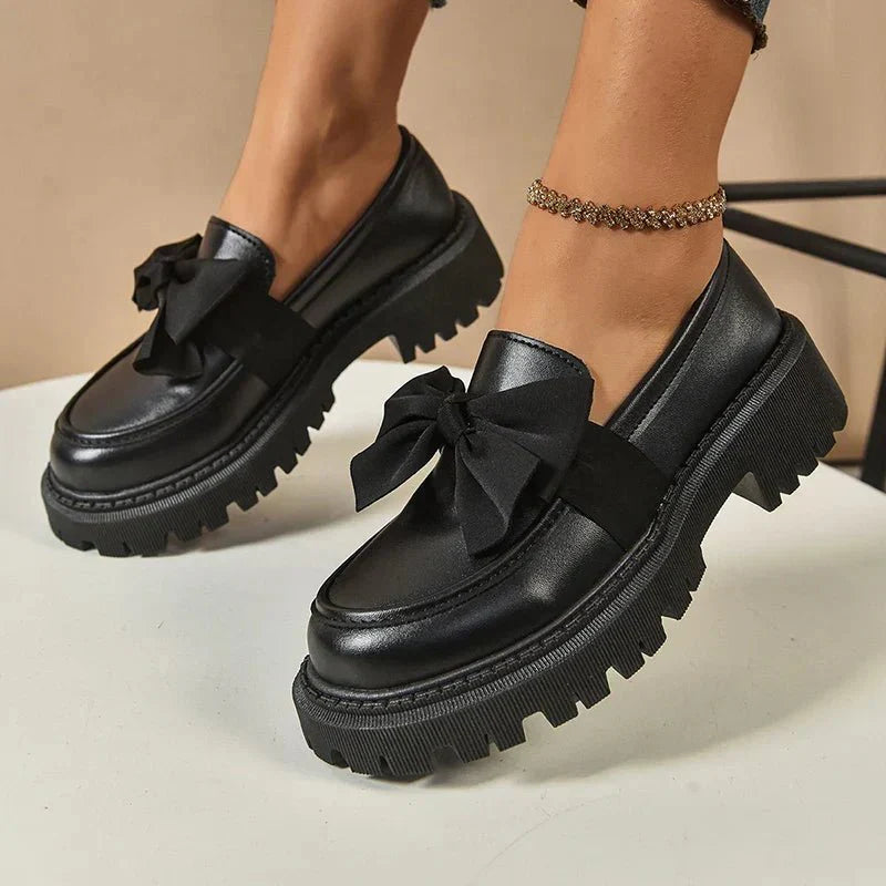 Veloria™ - Water-Resistant Platform Moccasins