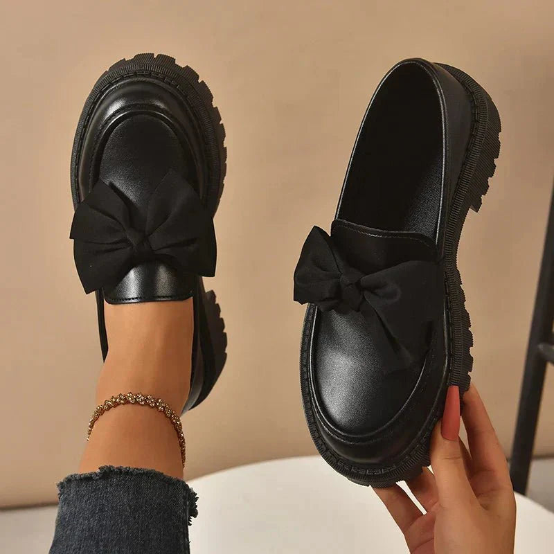 Veloria™ - Water-Resistant Platform Moccasins