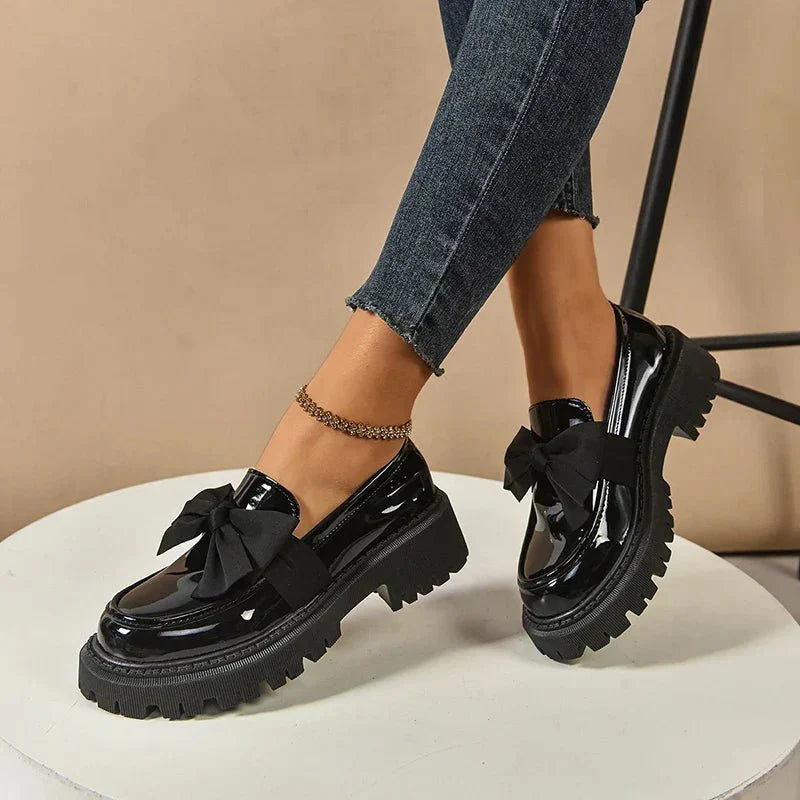 Veloria™ - Water-Resistant Platform Moccasins