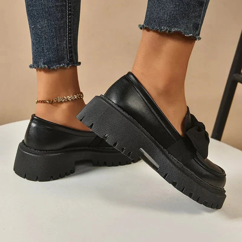 Veloria™ - Water-Resistant Platform Moccasins