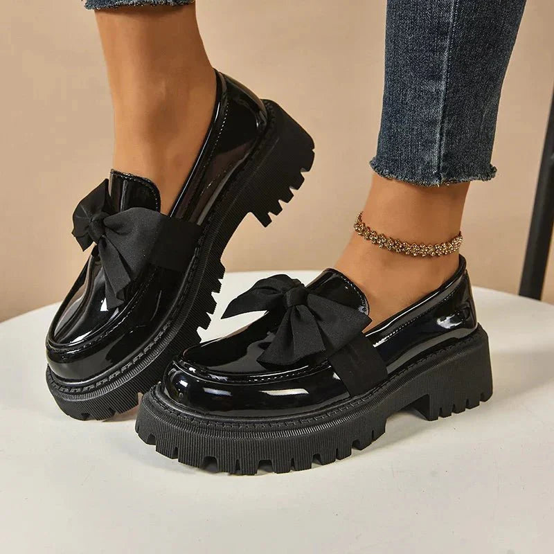Veloria™ - Water-Resistant Platform Moccasins