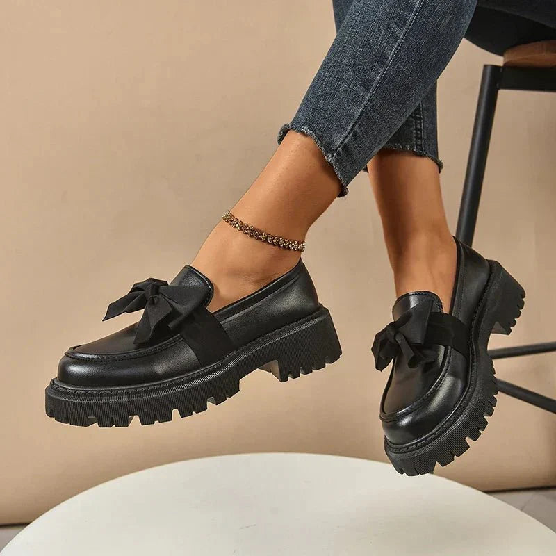 Veloria™ - Water-Resistant Platform Moccasins