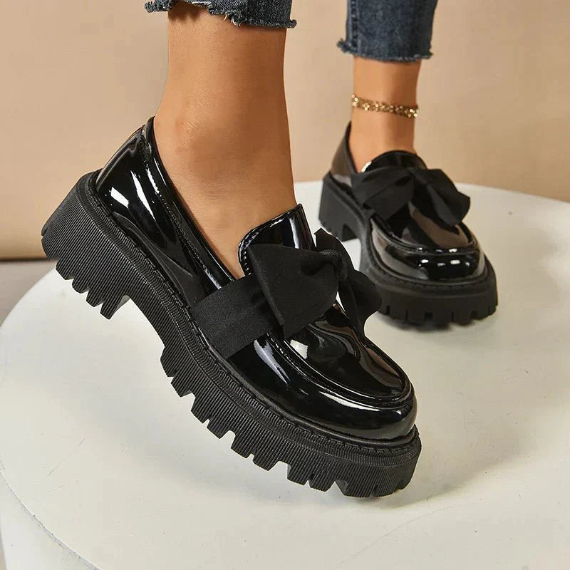 Veloria™ - Water-Resistant Platform Moccasins