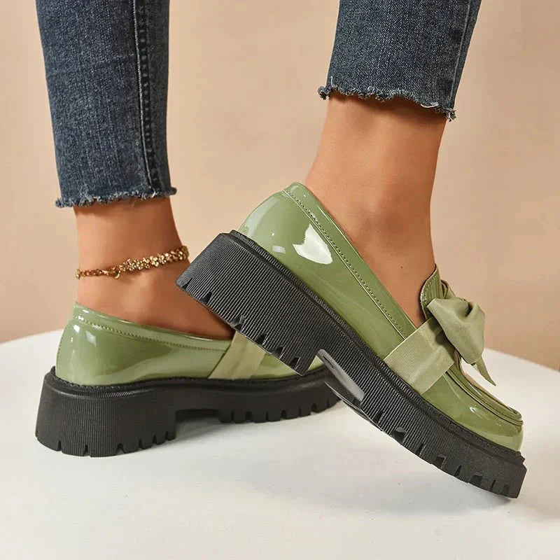 Veloria™ - Water-Resistant Platform Moccasins