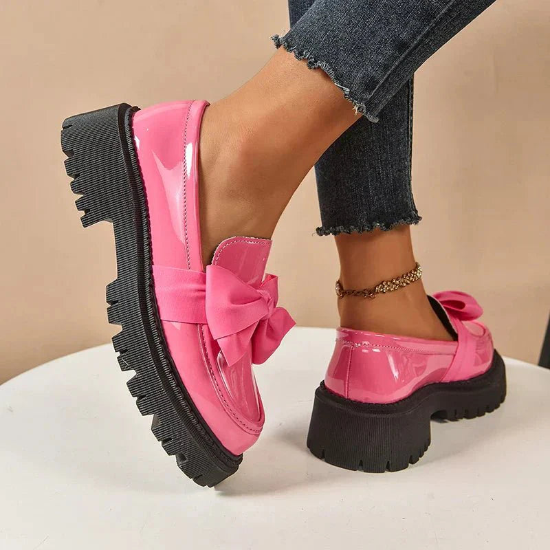 Veloria™ - Water-Resistant Platform Moccasins