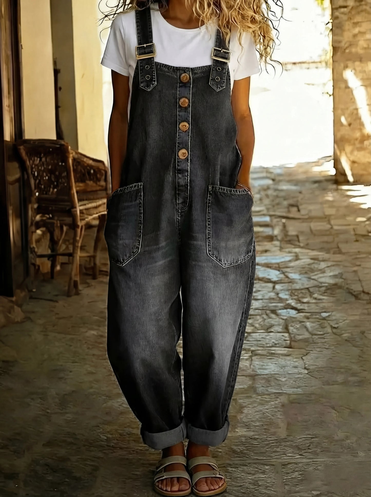 Rocio™ | Casual Jumpsuit with Adjustable Straps