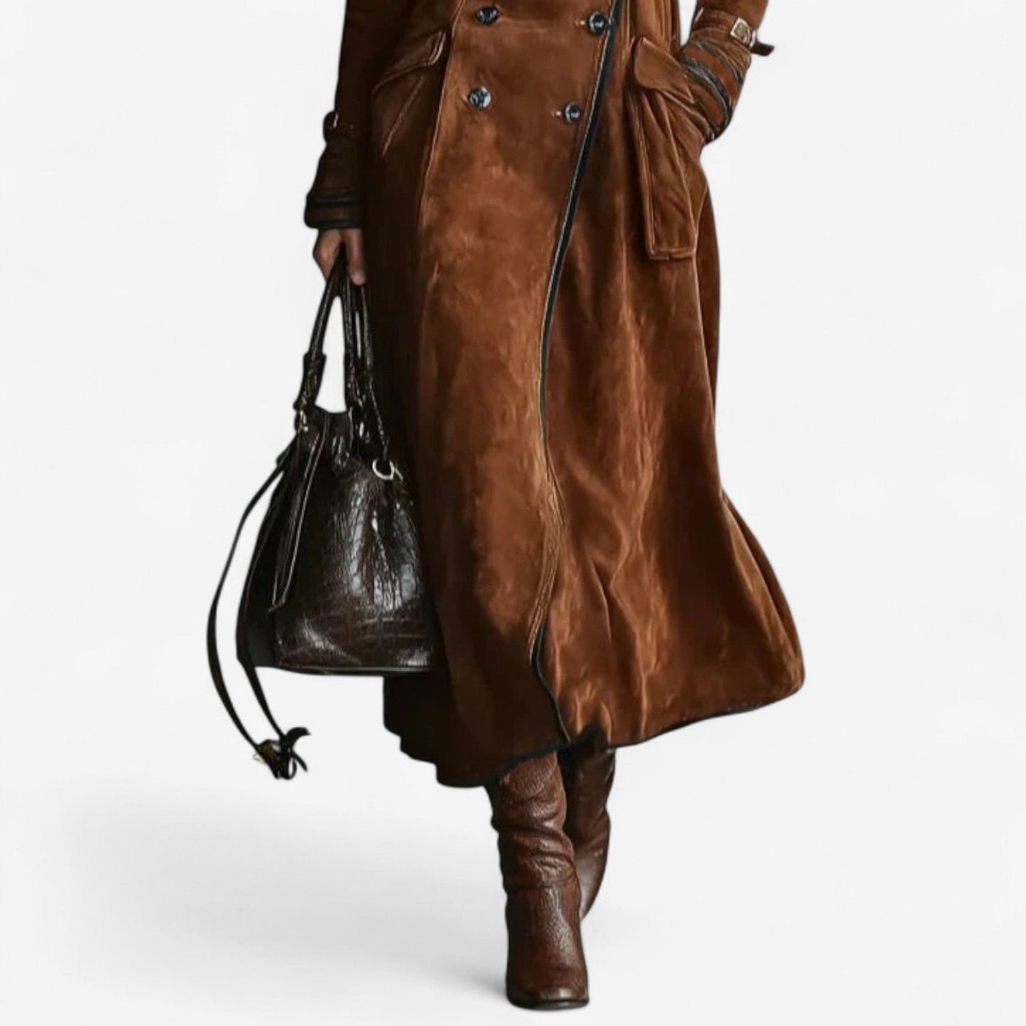 NATHALY - LONG TRENCH COAT