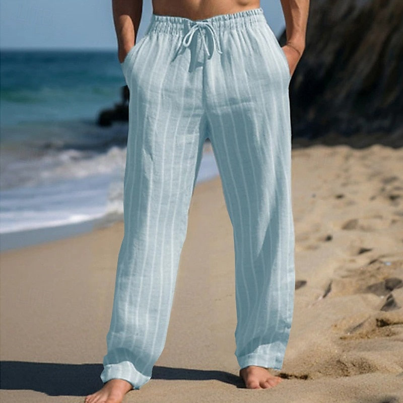 MARTIN - CASUAL ELEGANCE STRIPED PANTS