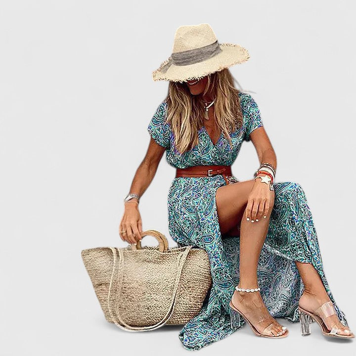 LORRAINE - STYLISH BOHO MAXI DRESS