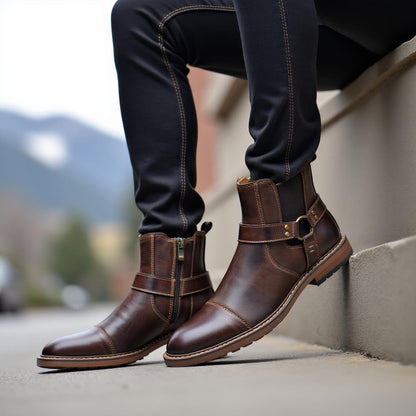 Hudson | Heritage Leather Boots