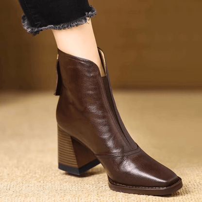 ROSALIE - MID HEEL ANKLE BOOTS
