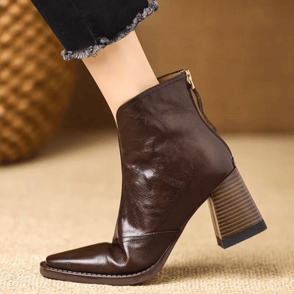 ROSALIE - MID HEEL ANKLE BOOTS